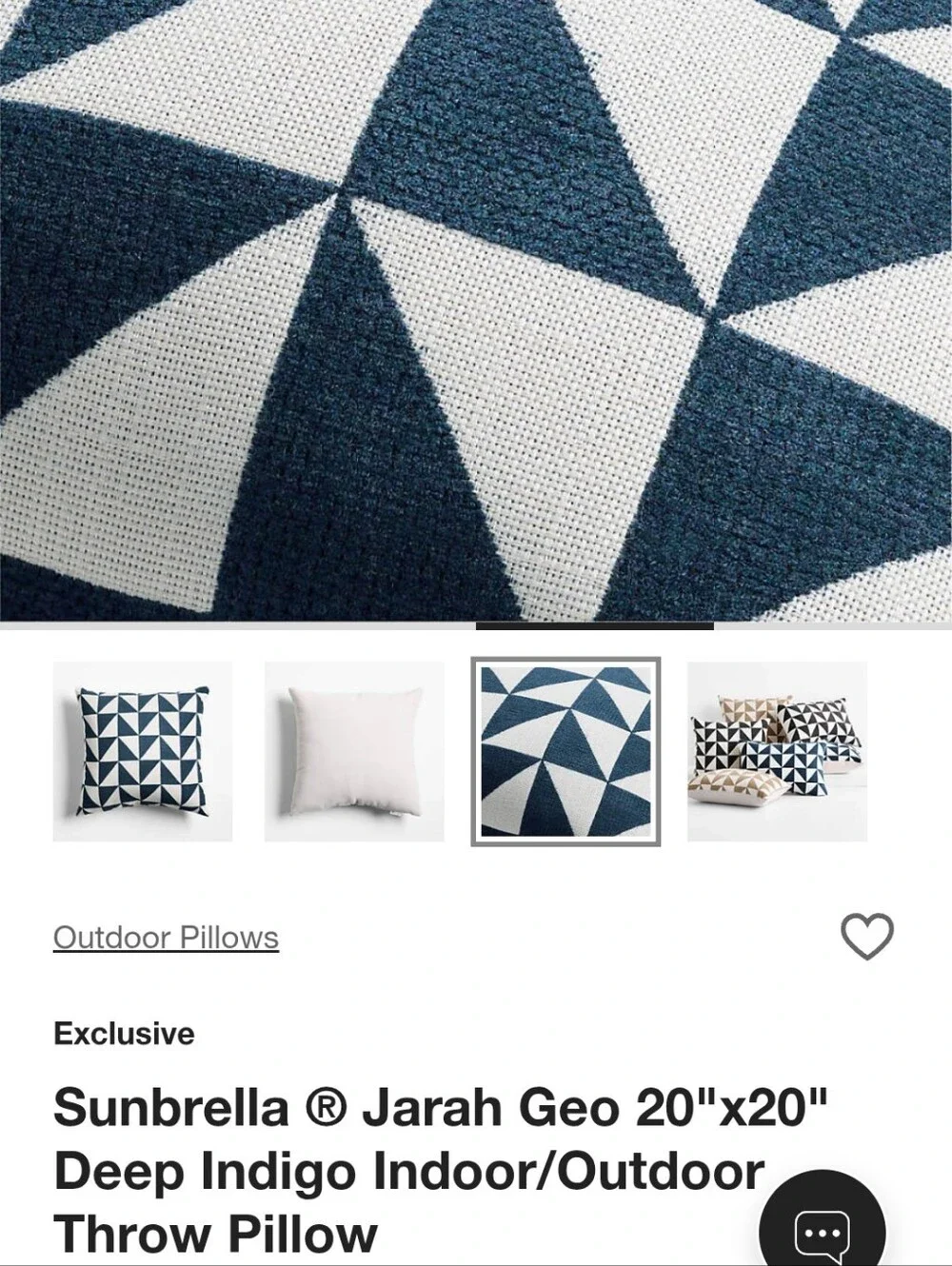 Sunbrella ® Jarah Geo 20
